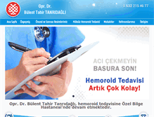 Tablet Screenshot of hemoroidtedavisidoktoru.com